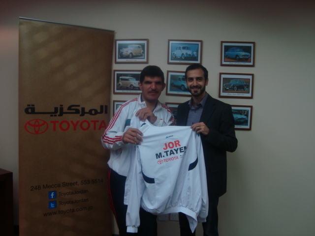 CTA sponsors Mohammad Tayyem, winner of the Bronze medal in the National Table Tennis Championship for the Physically Impaired CTA sponsors Mohammad Tayyem, winner of the Bronze medal in the National Table Tennis Championship for the Physically Impaired