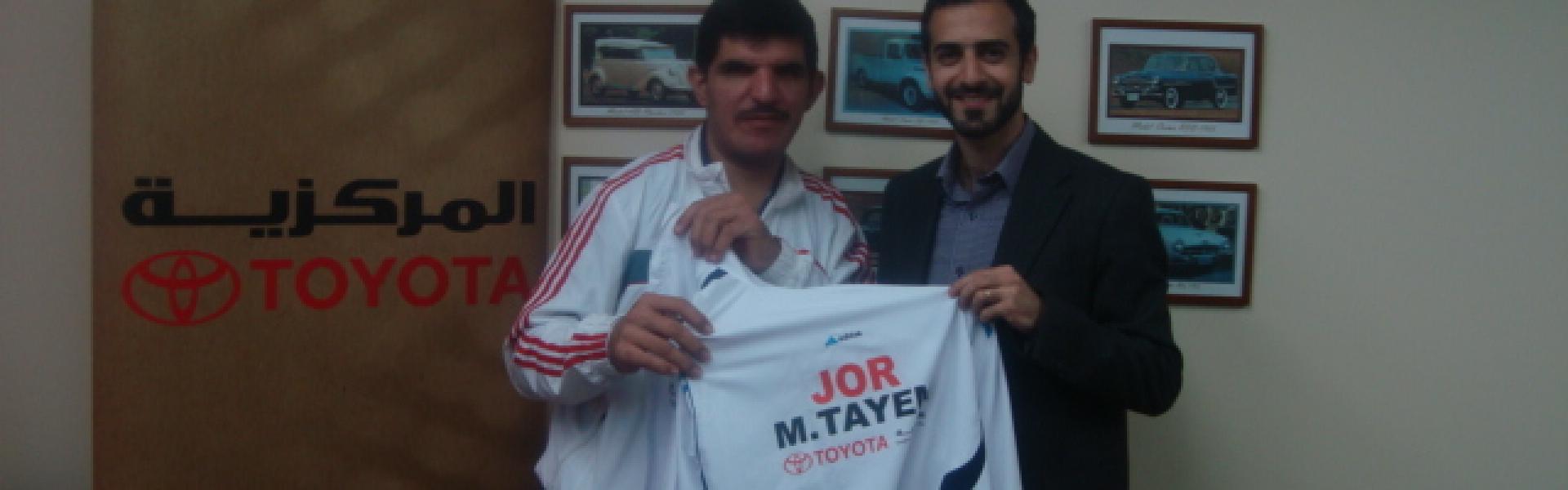 CTA sponsors Mohammad Tayyem, winner of the Bronze medal in the National Table Tennis Championship for the Physically Impaired CTA sponsors Mohammad Tayyem, winner of the Bronze medal in the National Table Tennis Championship for the Physically Impaired