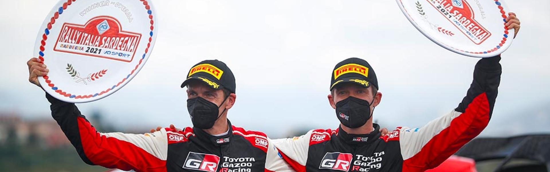 TOYOTA GAZOO Racing scores a remarkable one-two in Sardinia TOYOTA GAZOO Racing scores a remarkable one-two in Sardinia
