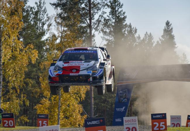 Toyota Celebrates Sixth Win in World Rally Championship Season at Rally Finland