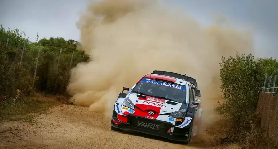TOYOTA GAZOO Racing scores a remarkable one-two in Sardinia